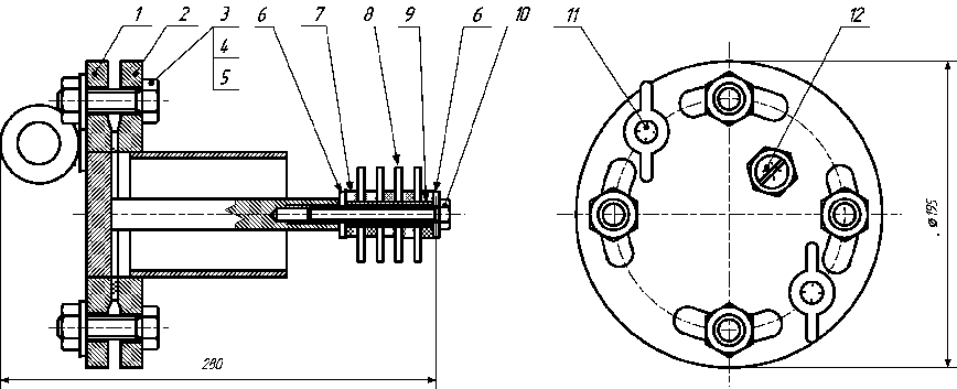 Схема индикатора коррозии ИХЛ ИК-30М
